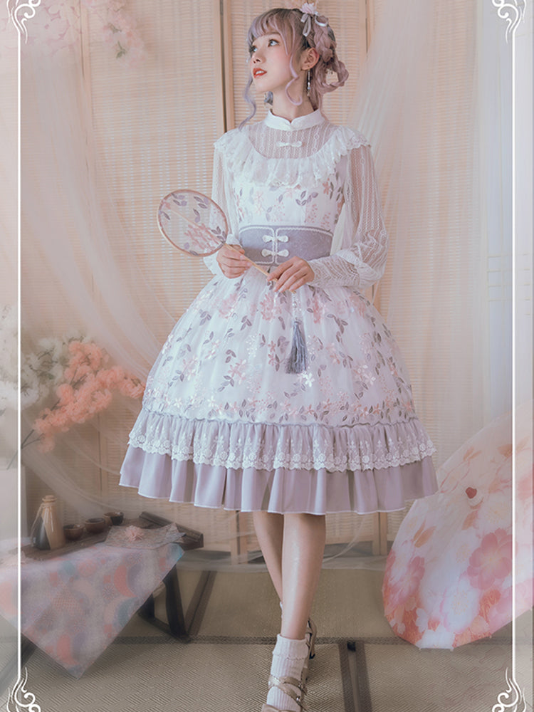 Rabbit and Strawberry Gothic Lolita Jumper Skirt – ロリータファッション通販RonRon