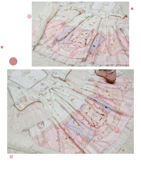 Japanese Style Court Kawaii Lolita Dress AGD017