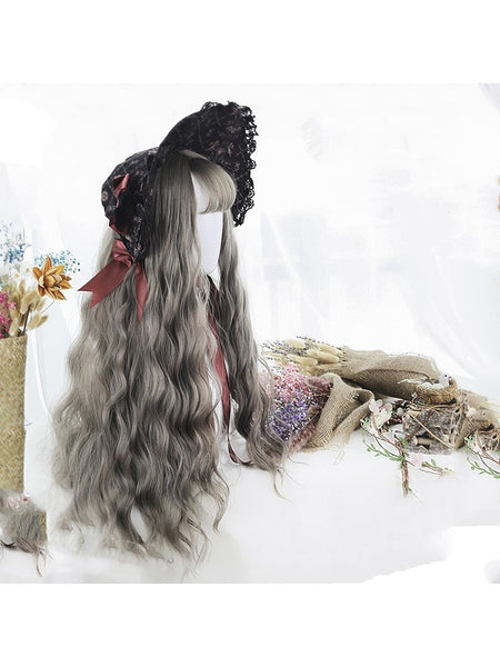 Sabrina Water Ripple Long Curly Synthetic Lolita Wig