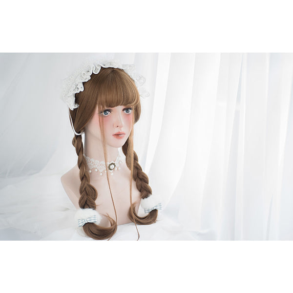 Japanese Style Daily Harajuku Lolita Long Straight Wig AG054