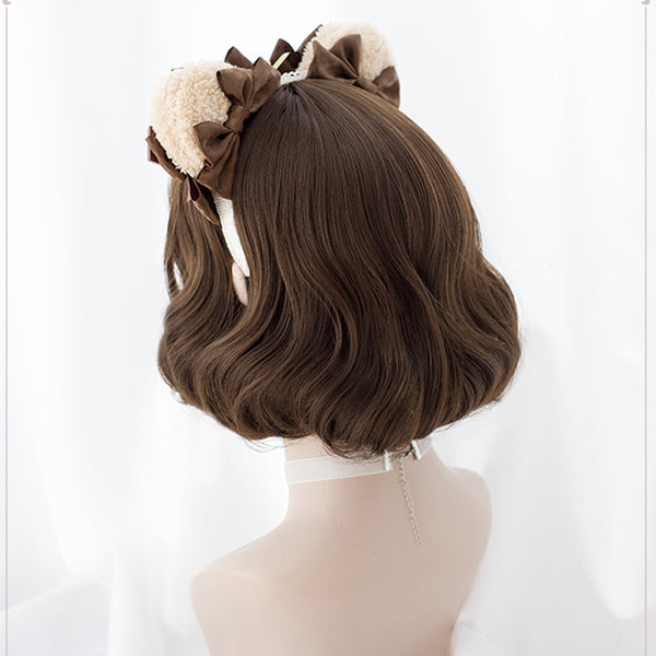Daily Harajuku Matte Lolita Short Curly Wig AG074
