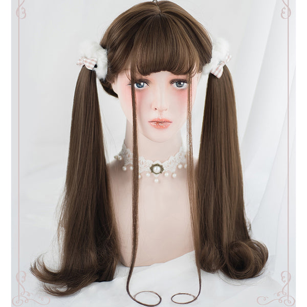 Gils Harajuku Daily Kawaii Lolita Long Straight Wig AG052