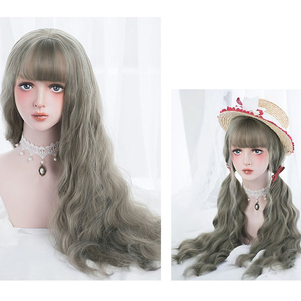 Sweet Gothic Harajuku Long Curly Casual Wig