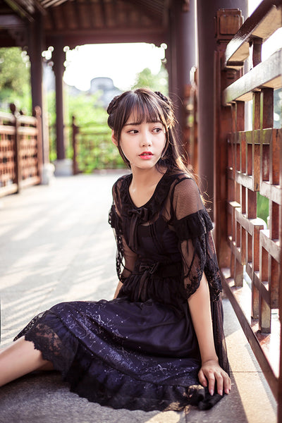 Sweet Gothic Lolita Girl Casual Dress AGD003