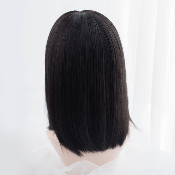16" Long Straight Hime Pricess Casual Wig AG033