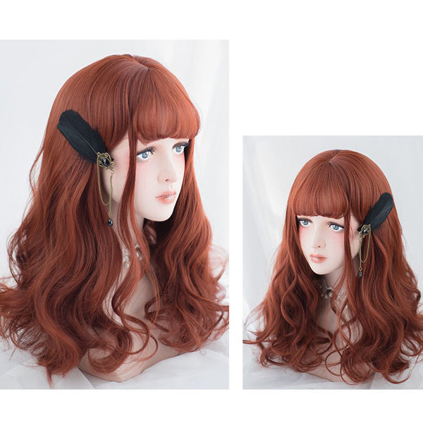 Long Curly Sweet Casual Wig AG040