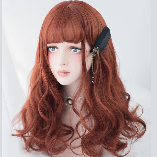Long Curly Sweet Casual Wig AG040