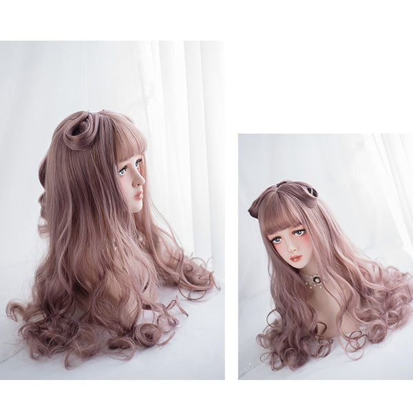 Harajuku Daily Kawaii Lolita Long Curly Wig AG056
