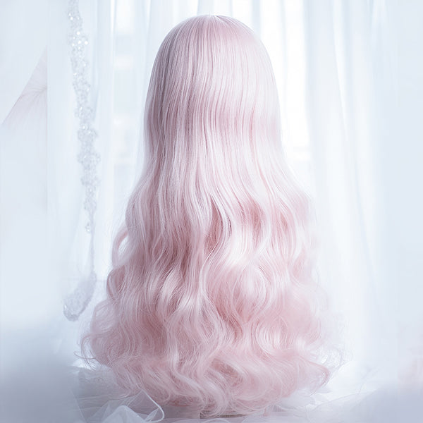 Japanese Style Harajuku Daily Sweet Lolita Long Curly Wig AG065