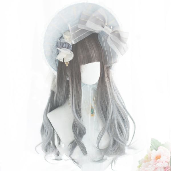Gothic Long Curly Gradient Sweet Lolita Casual Wig AG075