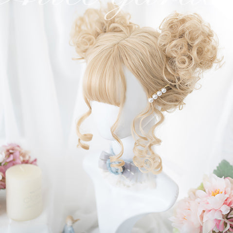 Gothic Lolita Harajuku Daily Curly Wig AG076
