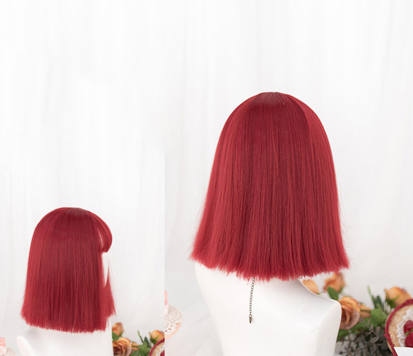 16" Candied Fruit Straight Hime Pricess Casual Wig AG087