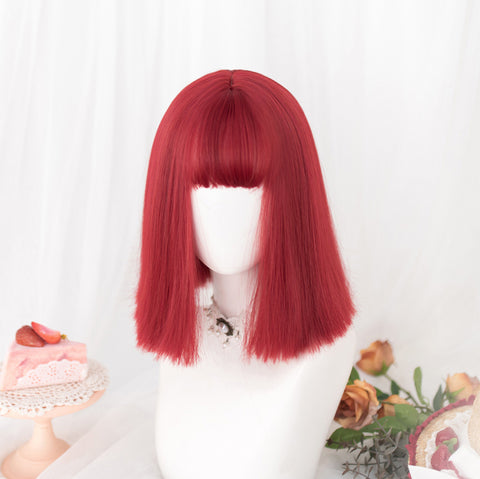 16" Candied Fruit Straight Hime Pricess Casual Wig AG087