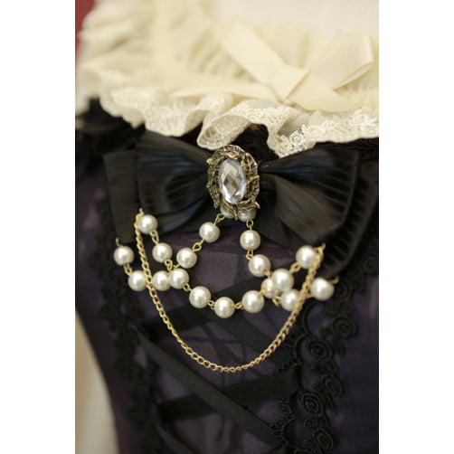 Retro Sweet Lolita Cat Printing Princess Dress AGD015