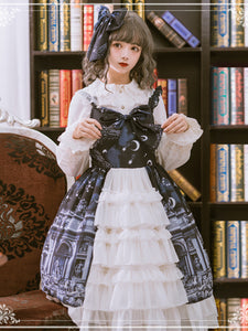 Victorian Gothic Lolita Dress Maid Lolita Princess AGD038
