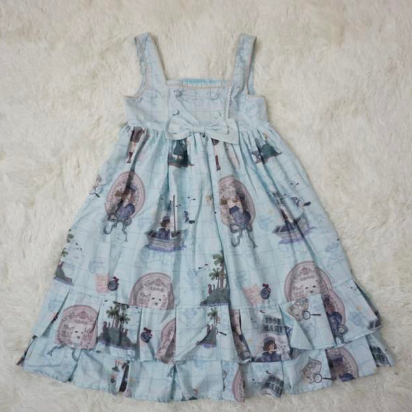 Sweet Lolita Dress Princess Lace Court Skirts AGD065