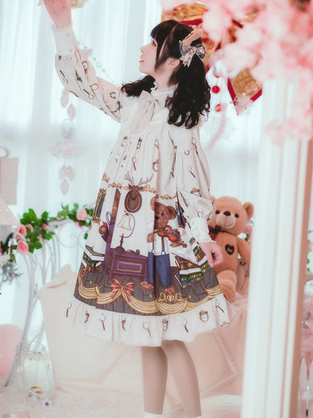 Lolita Sweet Girl Princess Chiffon Dress AGD072