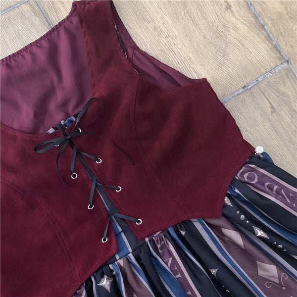 Jumper Skirt Lolita Dress Gothic Clothing AGD084