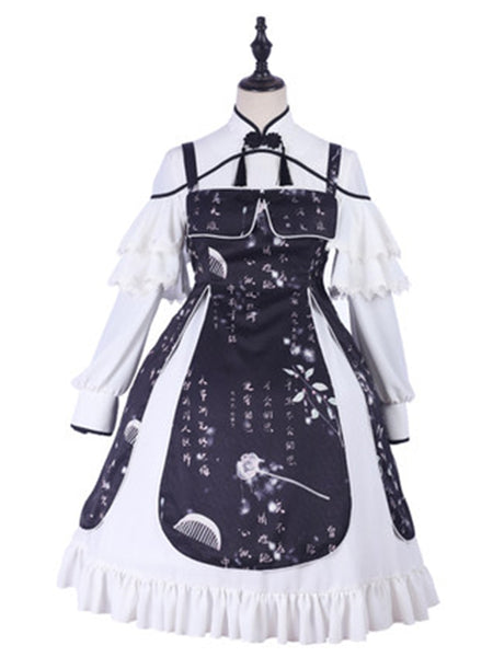 China Chic Gothic Dress Princess Cotton Lolita Dress AGD100