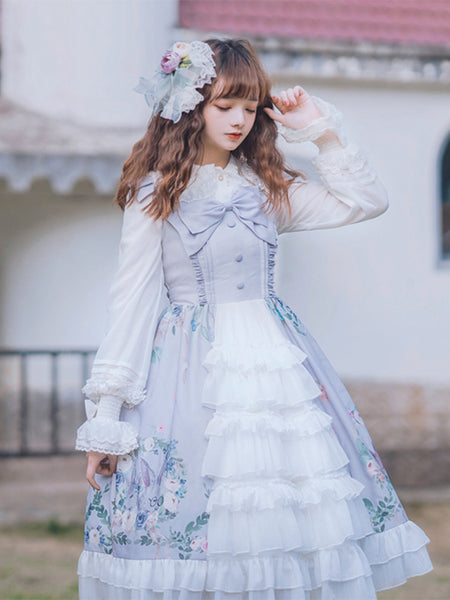 Lolita Dress Court Sweet Princess Bubble Skirt AGD120