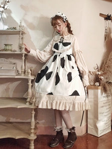 Gothic Victorian Long Sleeve Lolita Witch Dress AGD128