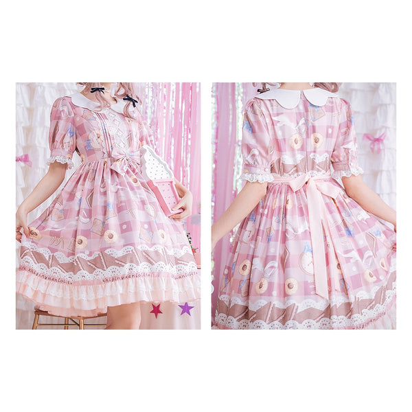 Dress Gothic Clothing Lolita Dress Lace AGD138