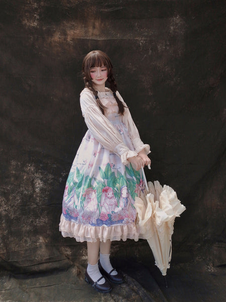 Pink Lolita Dress Princess Lolita Dress AGD142