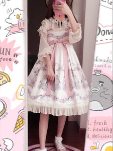 Classic Gothic High-waist Dress Princess Lolita Dress AGD161