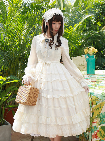 Classic Gothic Dress Princess Lolita Dress AGD162