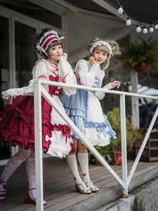 Layered Lace-Up Classic Dress Princess Lolita Dress AGD163