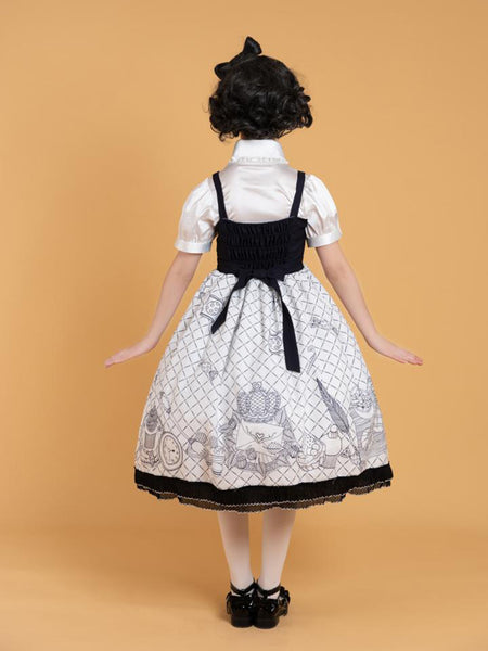 Cute Gothic Dress Princess Cotton Lolita Dress AGD175