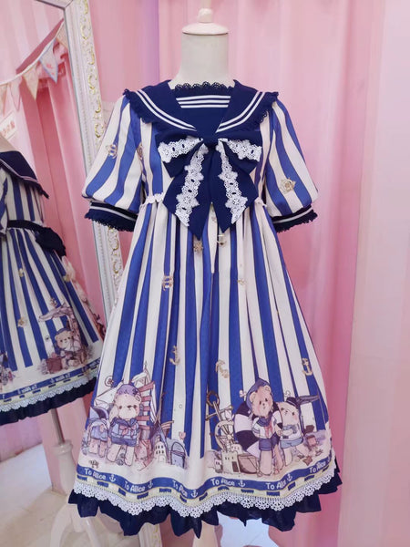 To Alice Lolita Dress Princess Cotton So Cute Dress AGD182