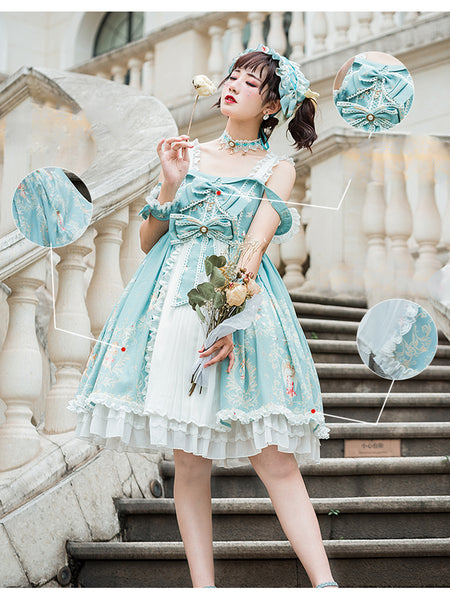 Original Lolita Dress Off Shoulder Princess Dress AGD203