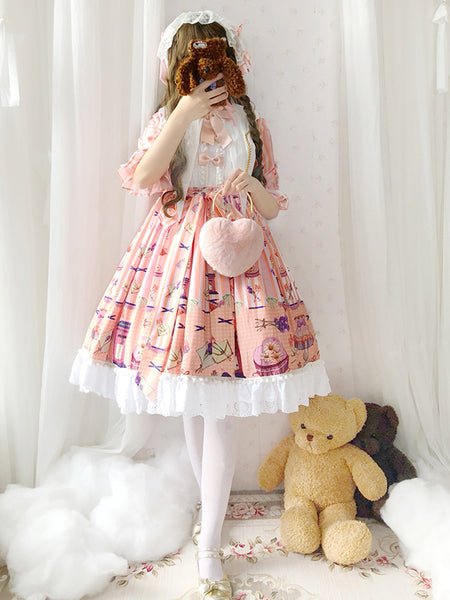 Original Love Letter Lolita Dress Gothic Reto Dress AGD225