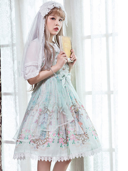 Original Lolita Dress Cheese Girls Daily Dress Cute Princesses AGD233