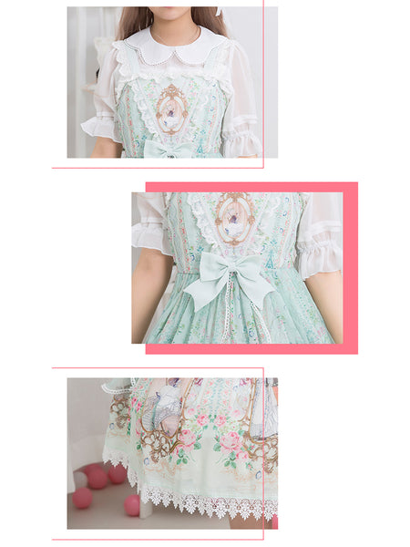 Original Lolita Dress Cheese Girls Daily Dress Cute Princesses AGD233