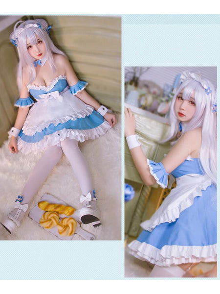 Azur Lane Swan Maid Lolita Dress AGD236