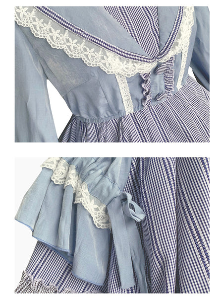Original Gothic Princess Tiered Skirt Lolita Dress AGD269