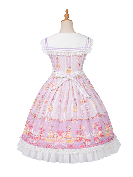 Original Gothic Dress Sleeveless Princess Lolita Dress AGD278