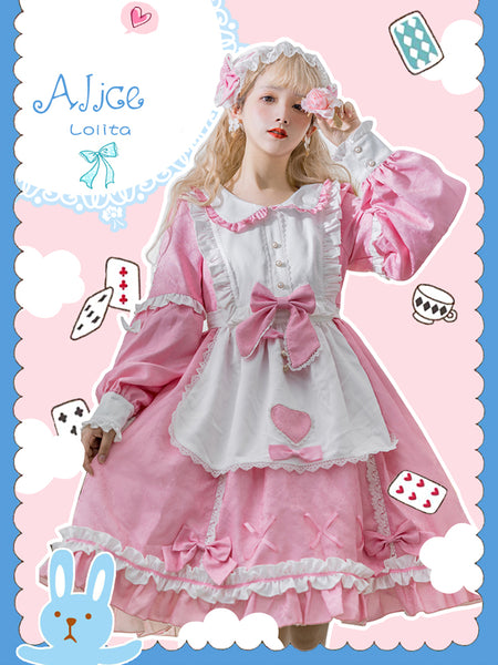 Alice Gothic Princess Cotton Lolita Dress AGD280
