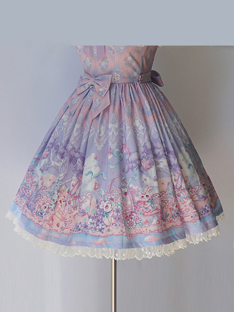 Original Design Lolita Dress Easter Rabbit Princess Dress AGD287