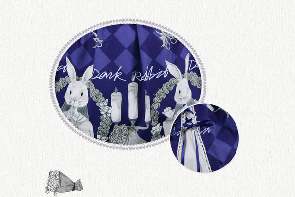 Original Miss Rabbit Printed Long Sleeves Lolita Dress AGD290