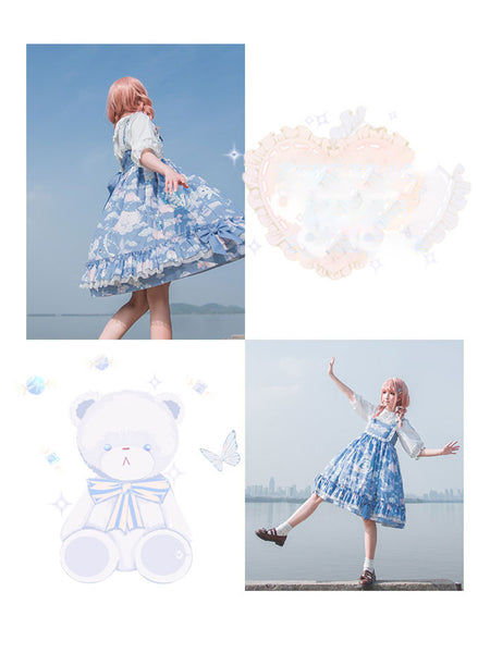 Original The Cat Dream JSK Gothic Princess Lolita Dress AGD293