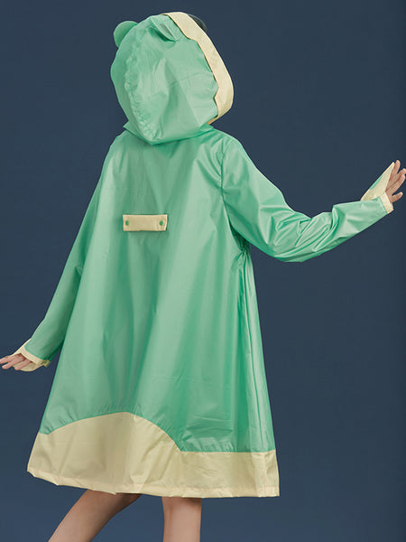 Girls Lightweight Hooded Waterproof Active Outdoor Rain Jacket AGM005