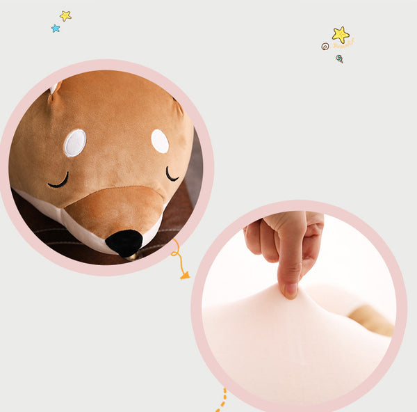 Plush Shiba inu Toy Animal Doll Soft Cartoon Stuffed Cushion Kawaii AGT005