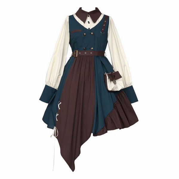 Alicegardens Irregular Hemline Lolita Dress AG0243