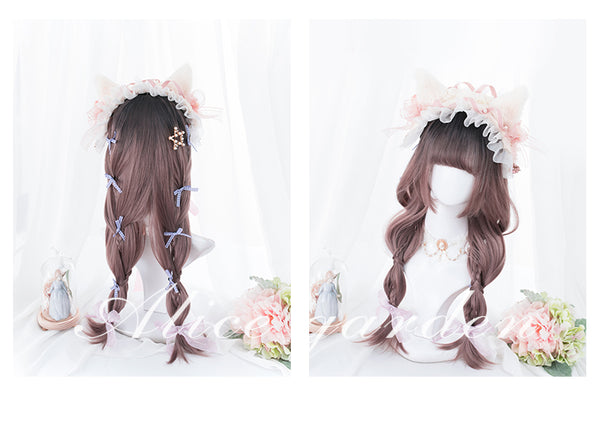 Alicegardens Dusty Rose Long Straight Synthetic Lolita Wig ALICE0011