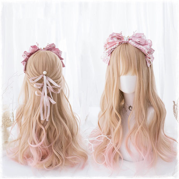 Alicegardens Harajuku Lolita Long Curly Synthetic Wig AG0212