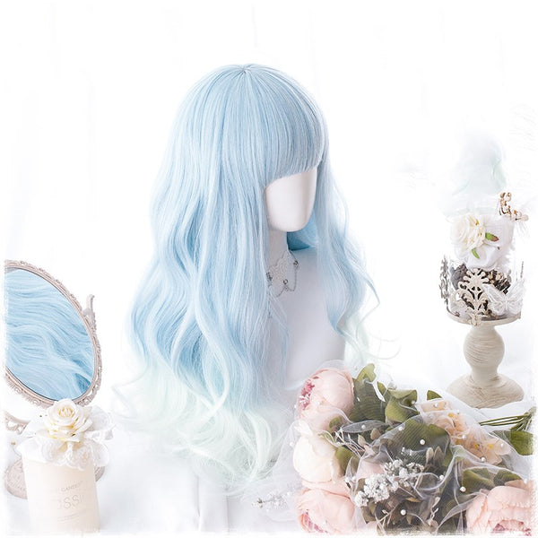 Alicegardens Sky Blue Gradient Harajuku Lolita Wig AG0235