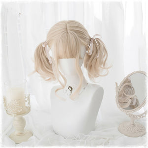 Alicegardens Blonde Lolita Short Curly Wig AG02060